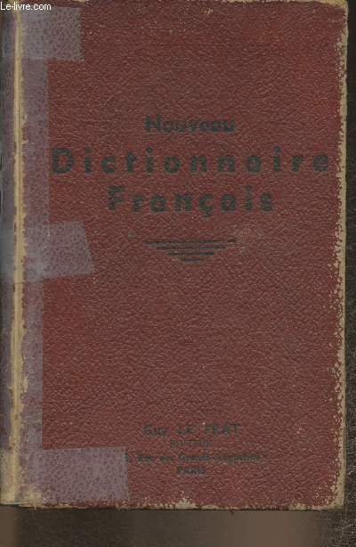 Nouveau dictionnaire franais