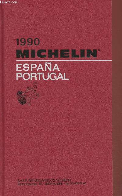 Guide Micheli- Espagne, Portugal 1990