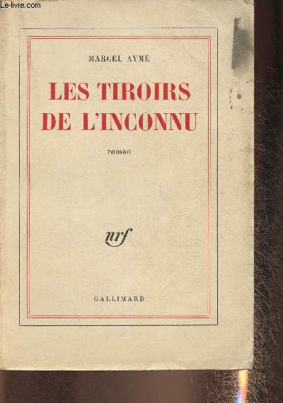 Les tiroirs de l'inconnu- roman