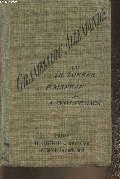 Grammaire Allemande