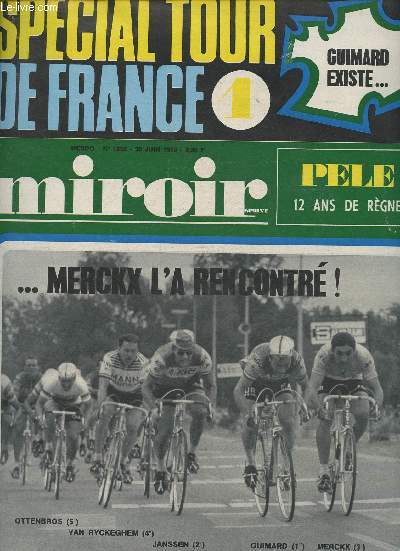 Miroir sprint n1252- 30 Juin 1970- Spcial tour de France