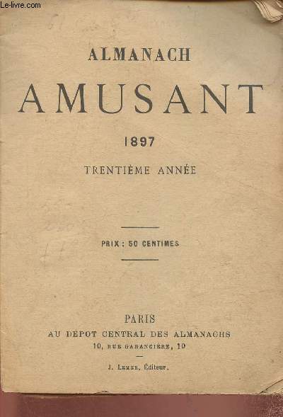 Almanach Amusant 1897