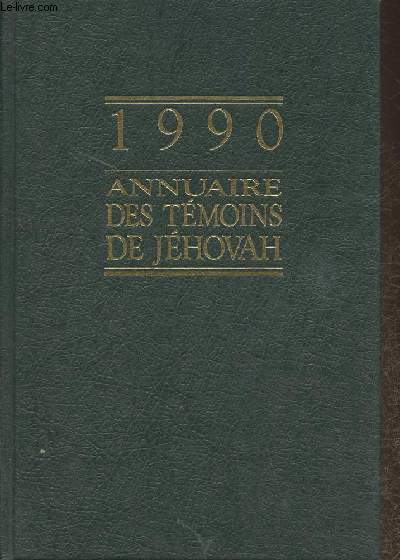 Annuaire des Tmoins de Jhovah 1990