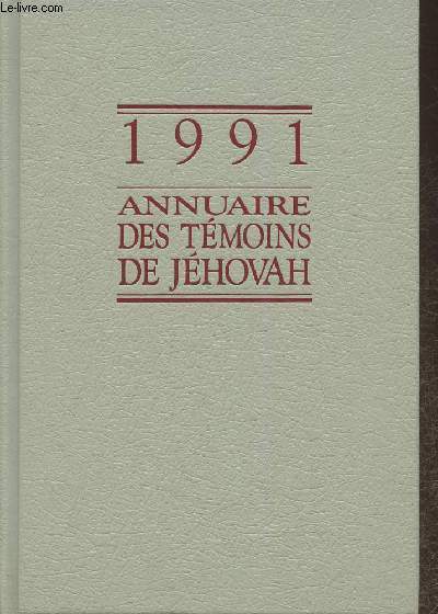 Annuaire des Tmoins de Jhovah 1991
