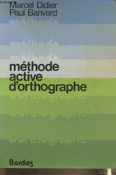 Mthode active d'orthographe