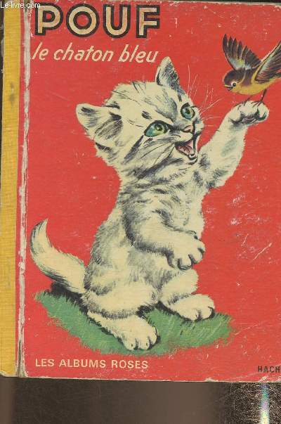 Pouf, le chaton bleu