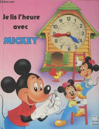 Je lis l'heure avec Mickey