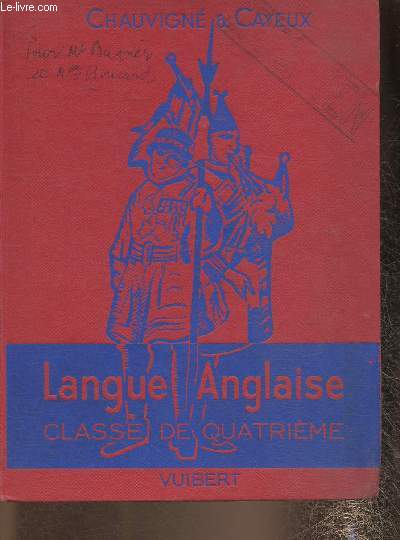 Langue anglaise - Classe de 4me- Spcimen