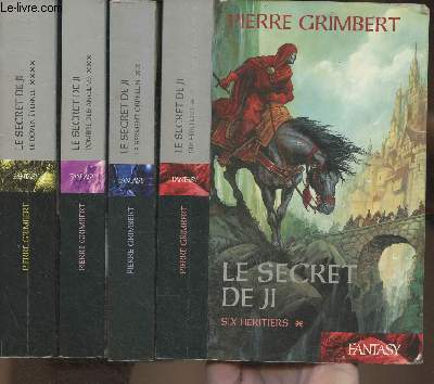 Le secret de Ji Tomes I  IV (4 volumes)- Six hritiers/Le serment orphelin/L'ombre des anciens/L doyen ternel