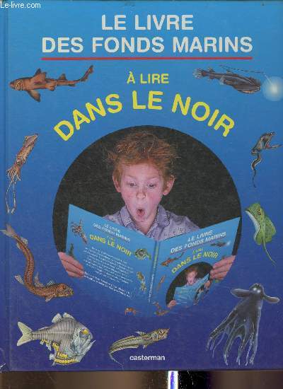 Le livre des fonds marins- A lire dans le noir