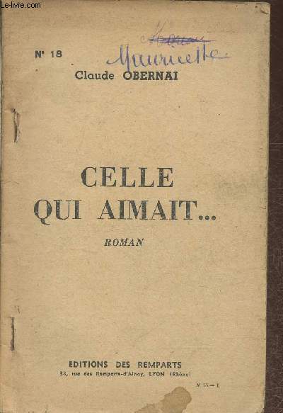 Celle qui aimait... roman