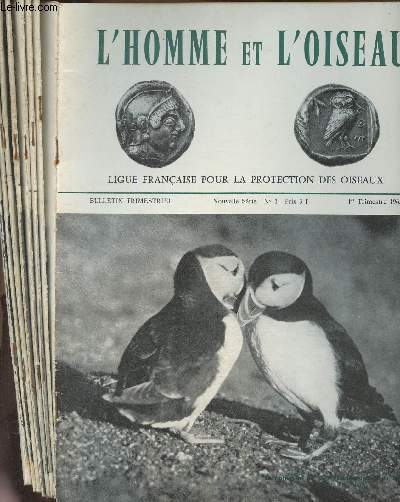 L'Homme et l'oiseau n1  8 (8 volumes) 1965-1966