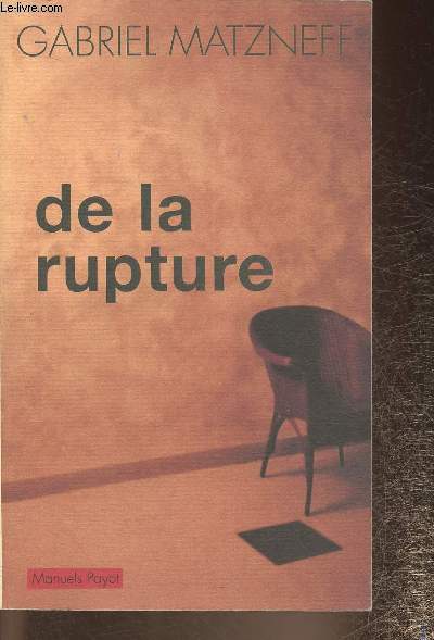 de la rupture