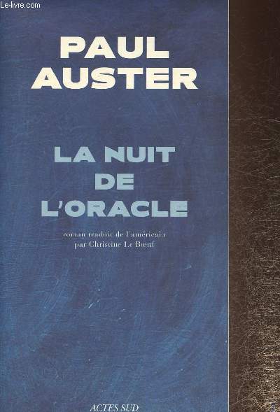 La nuit de l'oracle