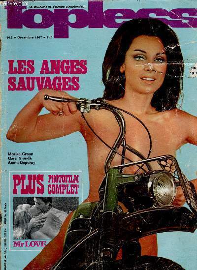 Les anges sauvages (n2, dcembre 1967) : Moto-folie pour les anges sauvages - Gara la Grande - Les aventures de Mister Love : oprations Antilles - etc