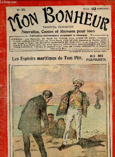 Mon Bonheur n35 : Les exploits maritimes de Tom Pitt (Georges Le Faure).