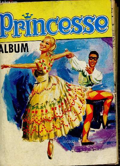 Princesse n10, octobre 1966 (recueil de 4 volumes) : Mirietta, princesse d'Orient (n29) - La sonate inacheve (n31) - Altal, l'esclave gauloise (n33) - L'asperge et la libellule (n35) - La fille sauvage (n39)