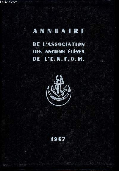 Annuaire de l'association des anciens lves de l'E.N.F.O.M