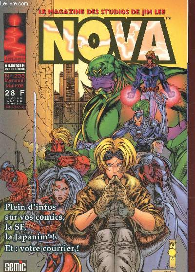 Nova (n233, mai 1998) : WildC.A.T.s. 36 (2me partie), par Barbara Kesel - Stormwatch 42, par Ellis, Raney et Elliott - Grifter 6 - etc