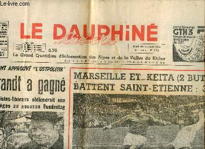 Le Dauphin libr n8692, 20 novembre 1972 : Les Allemands ont approuv 'L'Ostpolitik