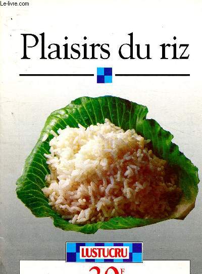 Plaisirs du riz. Brochure