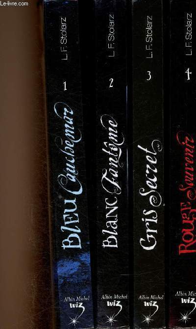 Lot de 4 tomes : Bleu Cauchemar. Blanc Fantme. Gris secret. Rouge souvenir (Collection 