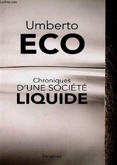 Chroniques d'une socit liquide