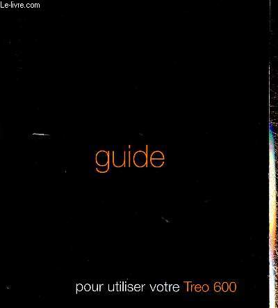 Guide pour utiliser votre Treo 600