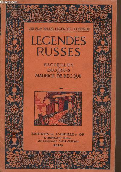 Lgendes russes : Conte d'Ukraine - Histoire du Lzard vert, de l'Ecureuil gris et de l'Aigle - Rousslnn et Tchernomor (Collection 