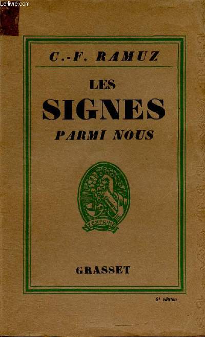 Les signes parmi nous. 6e dition