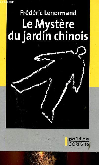 Le mystre du jardin chinois. Une enqute du juge Ti. Livre en gros caractres