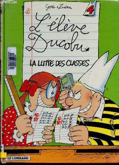 L'élève Ducobu n°4 : La lutte des classes - Godi, Zidrou - 2003 - Afbeelding 1 van 1