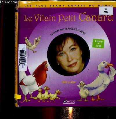 Le Vilan Petit Canard. 1 livre + 1 CD. Ds 4 ans (Collection 