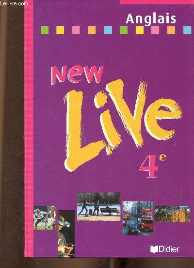 New Live, Anglais, 4e