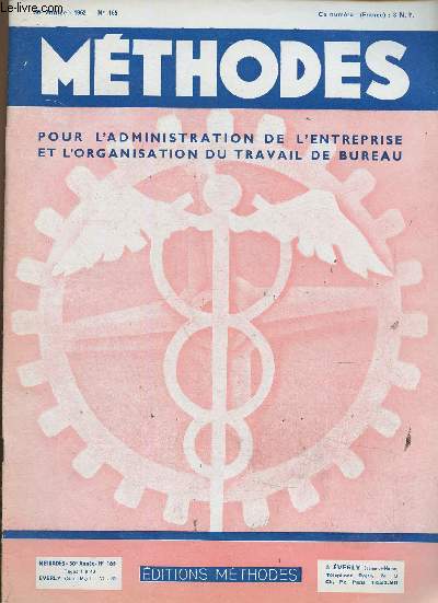 Mthodes n165, 30e anne, 1962 : Le diagramme 