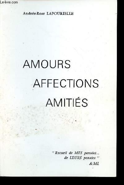 Amours Affections Amitis