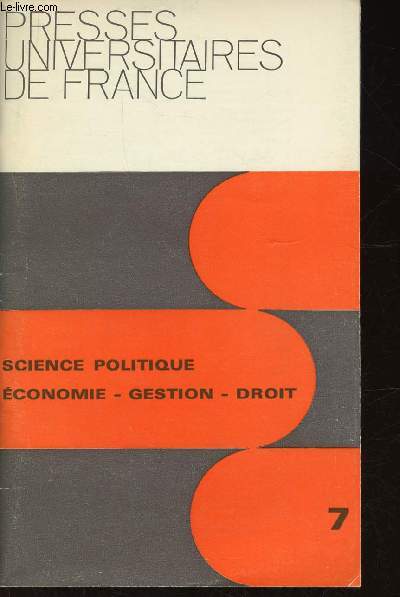 Science Politique - Economie - Gestion - Droit, n7