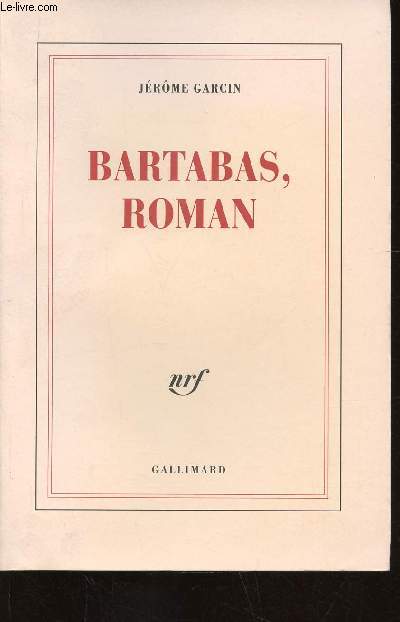 Bartabas, roman