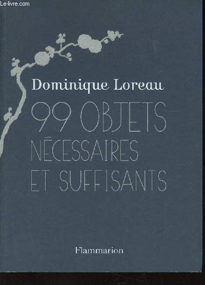 99 objets ncessaires et suffisants