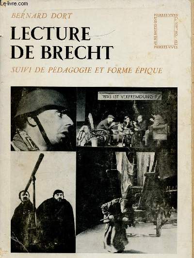 Lecture de Brecht. Suivi de pdagogie et forme pique. 2nde dition