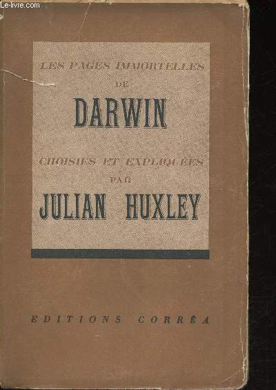 Les pages immortelles de Darwin