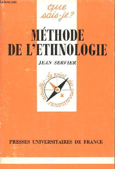 Mthode de l'Ethnologie (Collection 