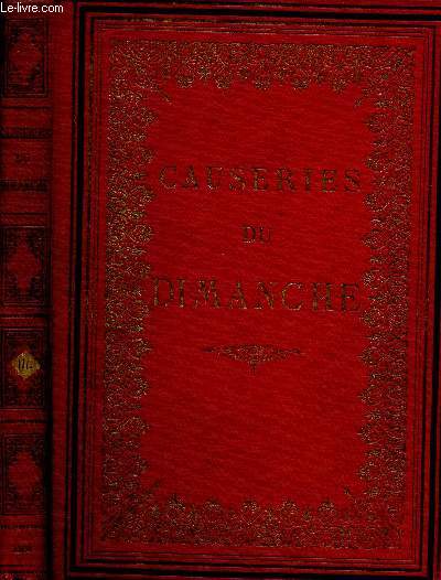 Causeries du Dimanche. Troisime srie (1 volume) : L'Ancien et le Nouveau Testament sont-ils des fables ?