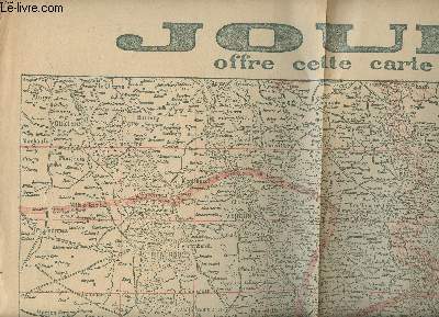 Carte gographique de Verdun, Nancy, Langres et ses environs