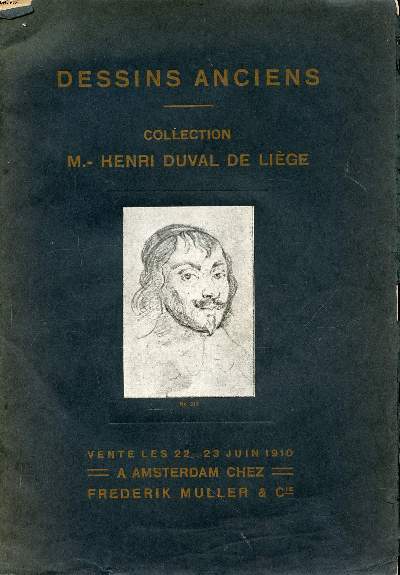 Dessins anciens Collection M.- Henri Duval de Lige