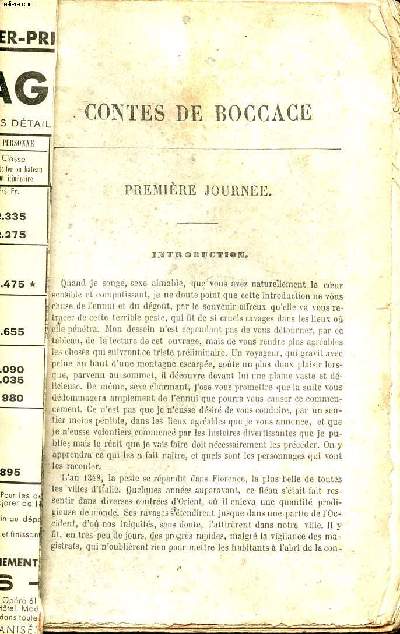 Contes de boccage