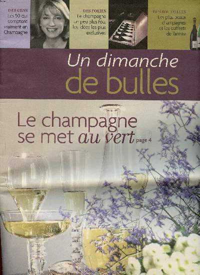 Le journal du dimanche supplment au N3178 du 9 dcembre 2007 Un dimanche de bulles