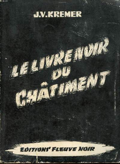 Le livre noir du chtiment