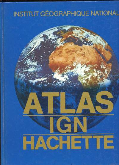 Atlas IGN Hachette