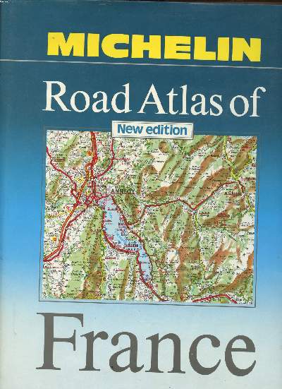 Road atlas of France New edition